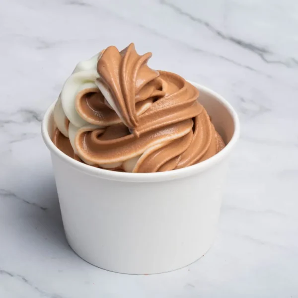 Ice cream Vanilla + Chocolate