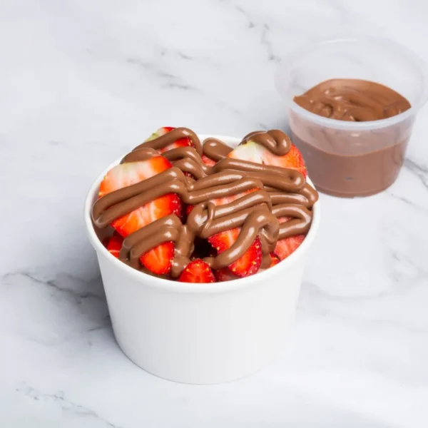 Strawberry with chocolate