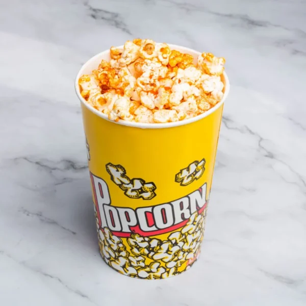 Popcorn with red pepper